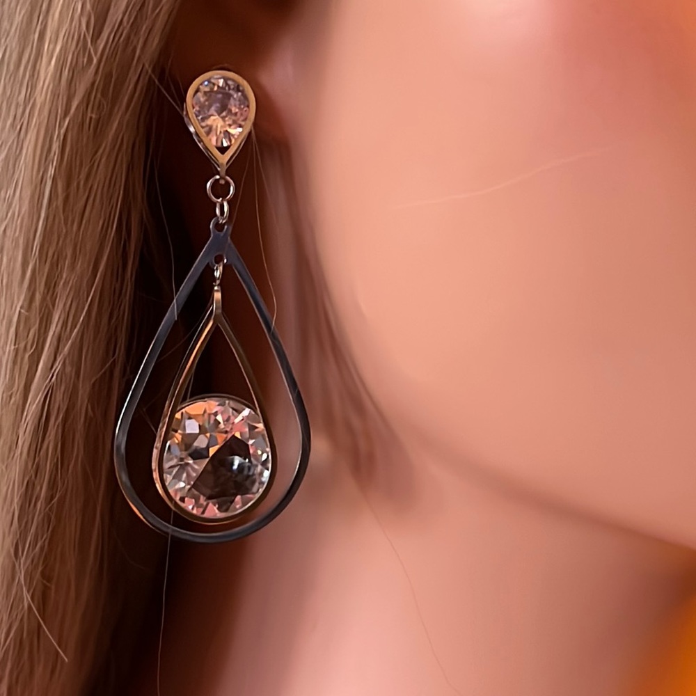 Simulated Diamond Earrings